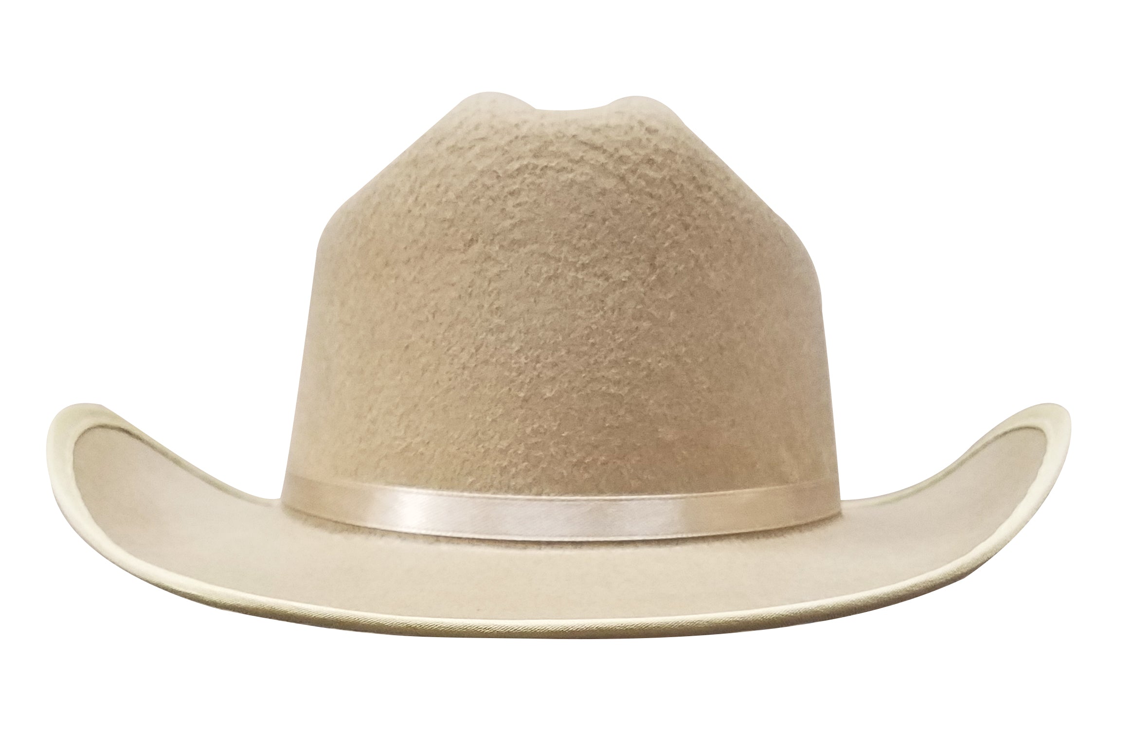 Jr. Cowboy Hat, Tan, With Bandanna.
