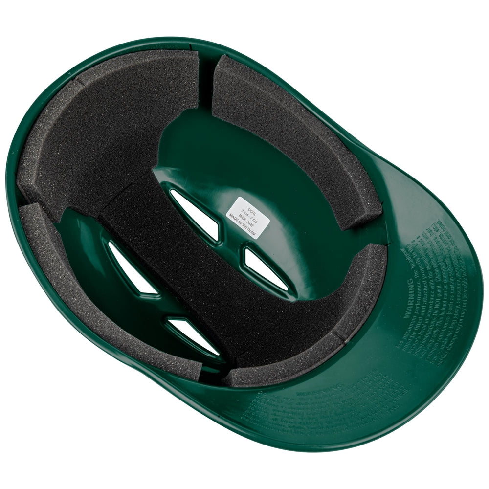 Performance Catcher/Coach Helmet - Forest Green, 6 7/8" - 7 1/4"