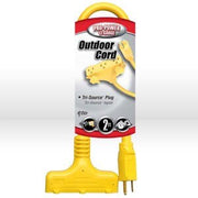Extension Cord, 12/3 STW Yellow Tri-Source Ext Cord