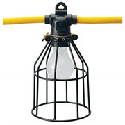 07539 Coleman Cord-O-Lite Temporary String Lights w/Metal Guard,L 100'
