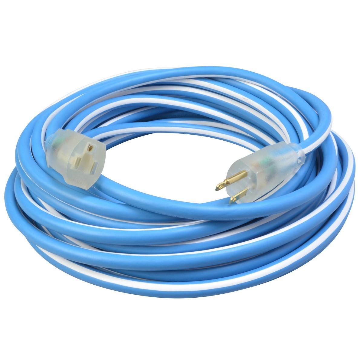 Cable Polar/Solar Supreme Extension Cord with Lighted End, 100-Feet,