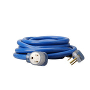 Extension Cord, 250 V, 50 Amps, 8/3 AWG, 25 ft, Blue