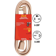 9 Ft. 12/3 20A Appliance & Air Conditioner Cord