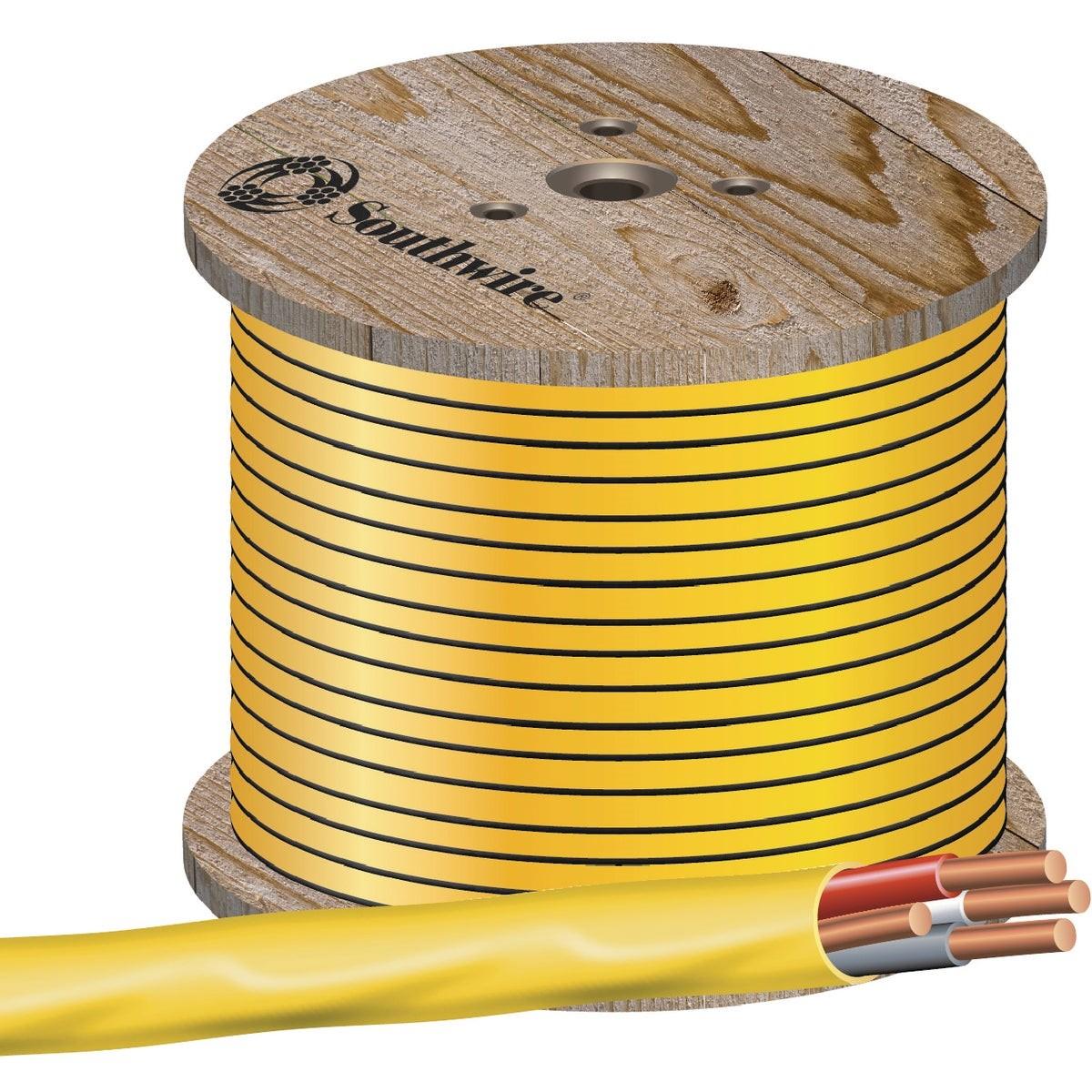 Romex 250 Ft. 12/3 Solid Yellow NMW/G Electrical Wire