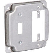 Southwire GFI Outlet and Toggle Switch 4 In. x 4 In. Square Device Cover
