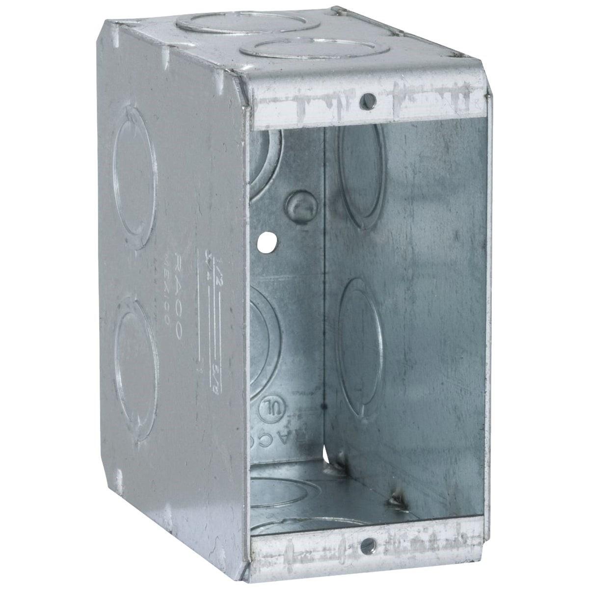 Southwire 1-Gang Steel Welded Masonry Wall Box