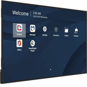 ViewSonic CDE5531 55 Inch 4K UHD Commercial Display with 500-nit Brightness, 5000:1 Contrast Ratio, 8GB RAM, 32GB Storage, 16W Dual Speakers, Wifi Slot, HDMI, USB A, and USB C Inputs