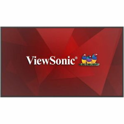 ViewSonic CDE6514 65 Inch 4K UHD Commercial Display with Android 14, 350-nit Brightness, RS232, RJ45, WiFi/BT Slot, USB-C, and HDMI Inputs