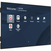 ViewSonic CDE9831 98 Inch 4K UHD Commercial Display with 500-nit Brightness, 5000:1 Contrast Ratio, OPS Slot, 8GB RAM, 32GB Storage, 16W Dual Speakers, Wifi Slot, HDMI, USB A, and USB C Inputs