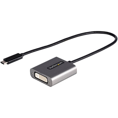 StarTech.com CDP2DVIEC 1920x1200 USB-C to DVI Adapter - 30cm (12") USB-C to DVI [CDP2DVIEC]