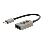 StarTech.com USB C to HDMI Adapter Dongle  4K 60Hz  HDR10  USB-C to HDMI 2.0b Converter  USB Type-C DP Alt Mode to HDMI Monitor/Display  Space Gray