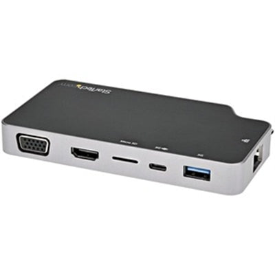 USB C Multiport Adapter, USB-C to 4K HDMI or VGA Video with 100W PD Pass-through, 10Gbps USB Hub/MicroSD/GbE, USB-C Mini Dock