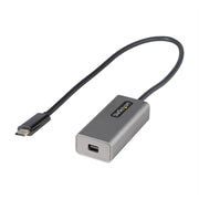 Startech.com USB C to Mini Displayport Adapter  4k 60hz USB-c to Mdp Adapter Dongle  USB Type-c to Mini Dp Monitor/display  Video Converter  Works W/
