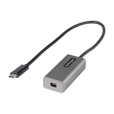 Startech.com USB C to Mini Displayport Adapter  4k 60hz USB-c to Mdp Adapter Dongle  USB Type-c to Mini Dp Monitor/display  Video Converter  Works W/