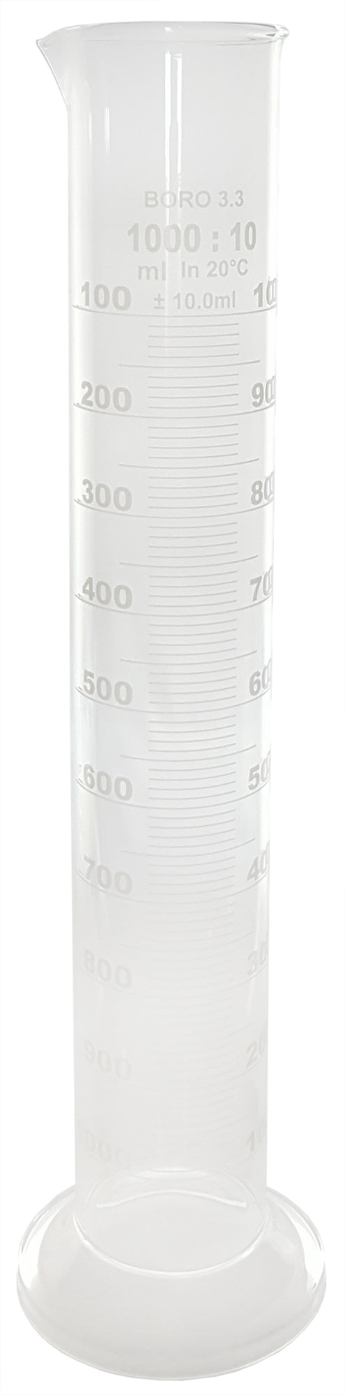 Cylinder Double Scale 1000ml.