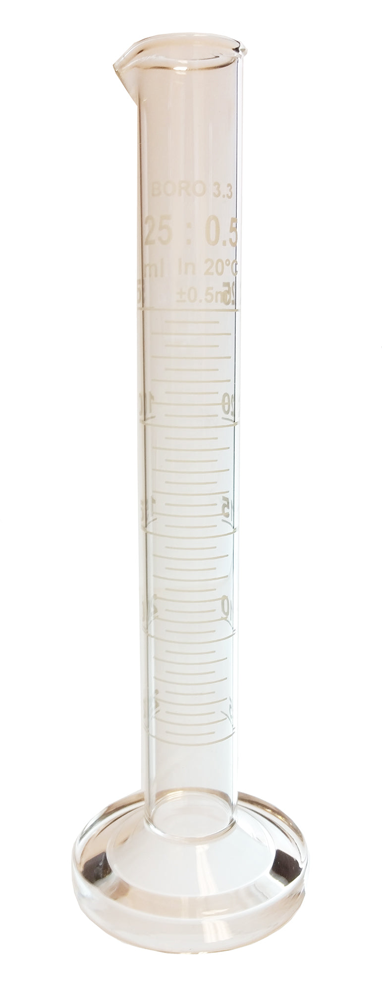 Cylinder Double Scale 25ml.