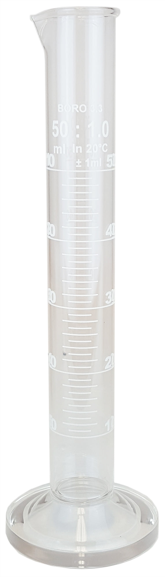 Cylinder Double Scale 50ml.