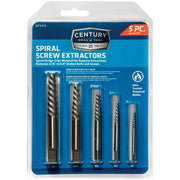 Century Drill & Tool Spiral Flute Screw Extractor (5-Piece)