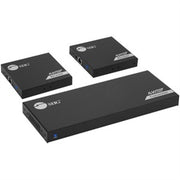 SIIG 1x2 4K60Hz HDMI Splitter Over Cat6 Extender with Loopout/IR/ARC &amp; RS-232 - Up to 230ft (70m) - Near Zero Latency