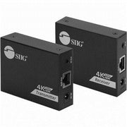 SIIG 4K60Hz HDMI over Cat6 Extender with Loopout &amp; IR - 50m- HDMI Extender- Auto Downscaling