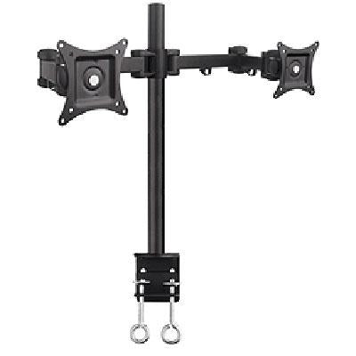 SIIG Articulating Dual Monitor Desk Mount - 17&amp;quot; to 32&amp;quot;