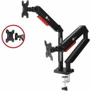 SIIG Dual Monitor Gas Spring Arm Desk Mount - 13&amp;quot; to 32&amp;quot; - Max Load 22 lbs - VESA 75/100mm
