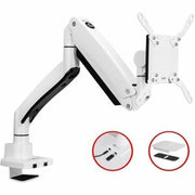 SIIG Ultra Heavy Duty Single Monitor Arm Desk Mount - 17&amp;quot; to 57&amp;quot; - Weight Between 4.4 - 59.5 lbs - VESA 75/100/200mm