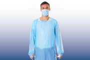 OmniTrust CPE Isolation Gown, AAMI Level 2, 25 Pcs/Bag, 8 Bag/Cs