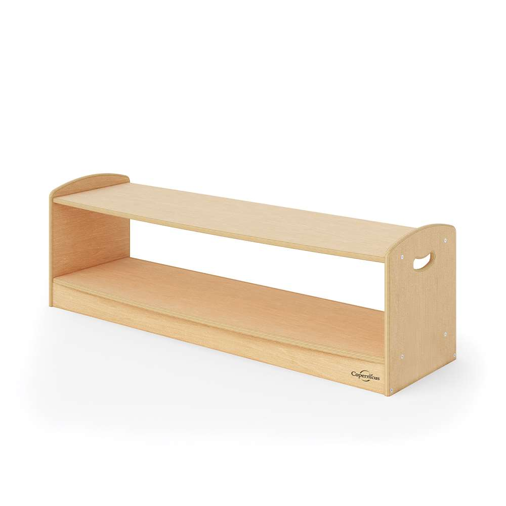 Seoras 1-Level Open Back Shelf (Solid Kickplate) - 15.5"H x 49"W x 15"D