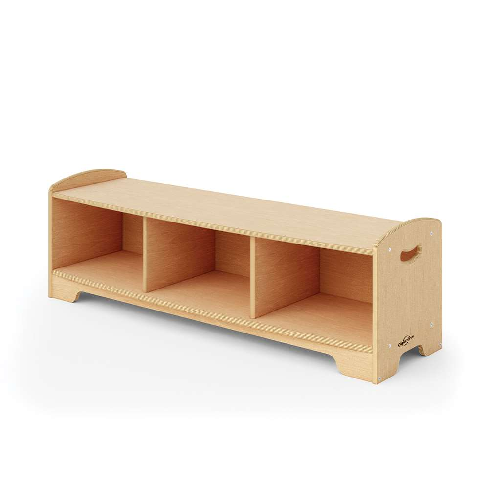 Seoras 1-Level Staggered Shelf - 15.5"H x 49"W x 15"D