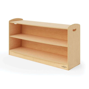 Seoras 2-Level Shelf (Solid Kickplate) - 25.25"H x 49"W x 14"D