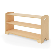 Seoras 2-Level Open Back Shelf - 25.25"H x 49"W x 14"D
