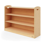 Seoras 3-Level Shelf (Solid Kickplate) - 35.5"H x 49"W x 14"D