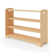 Seoras 3-Level Open Back Shelf - 35.5"H x 49"W x 14"D