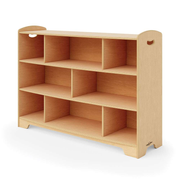 Seoras 3-Level Staggered Shelf - 35.5"H x 49"W x 14"D