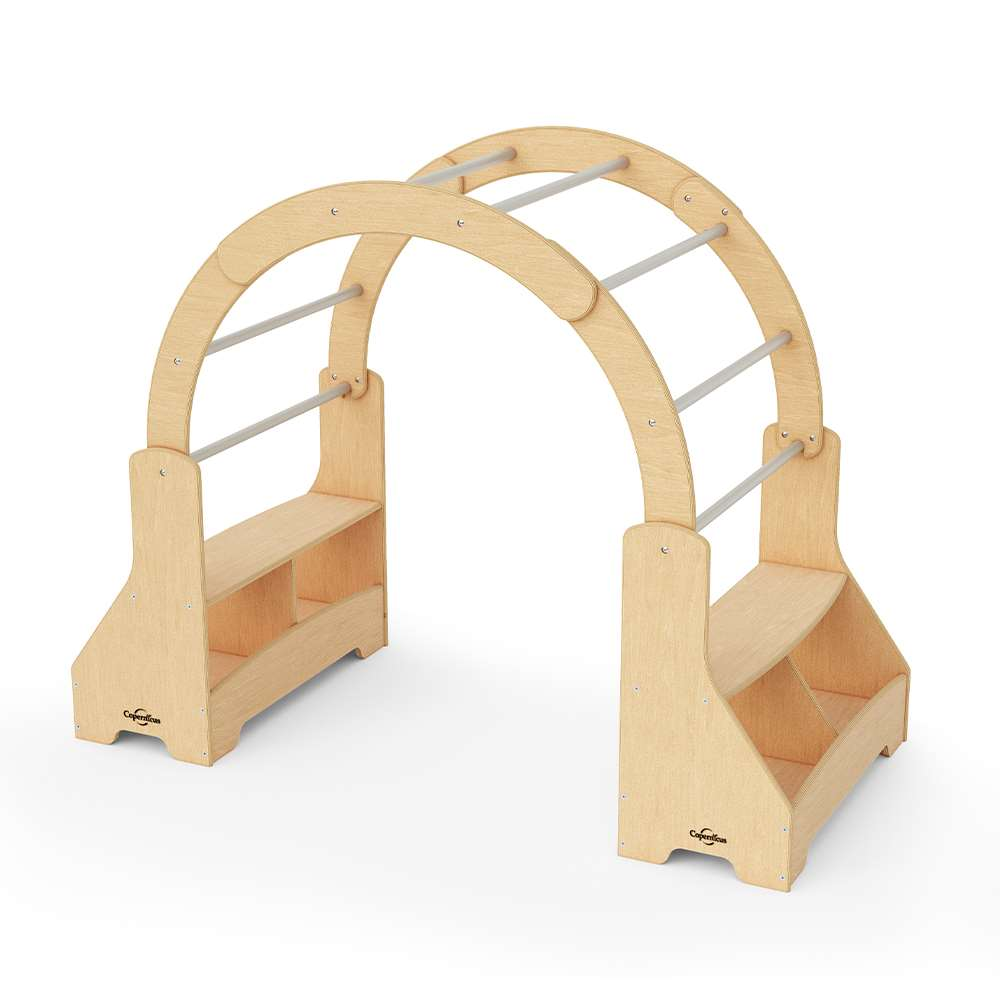 Seoras Birch Cozy Space Arch with Shelves
