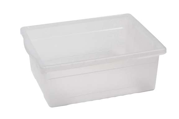 Seoras Birch Double Wide Sensory Table with Clear Tubs - Preschool - 23"H x 37.5"W x 31"D