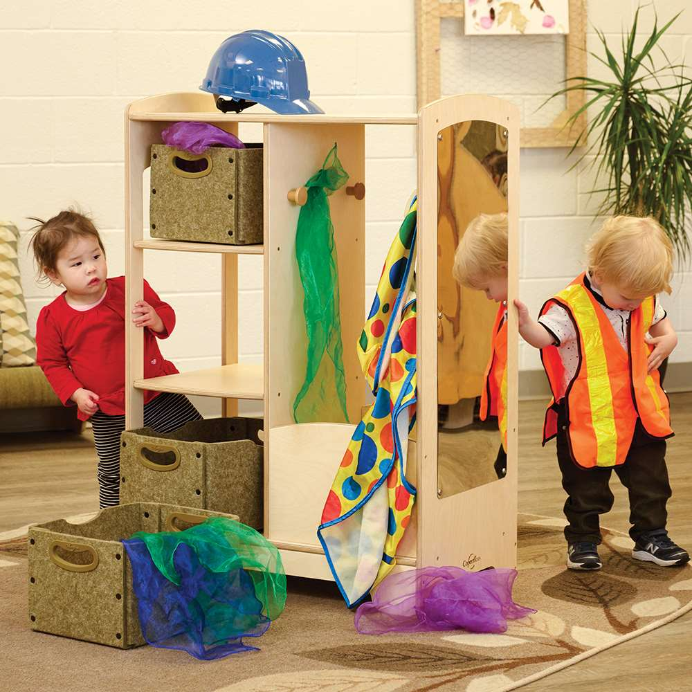 Seoras Dress Up Center - 41"H x 27.25"W x 17"D