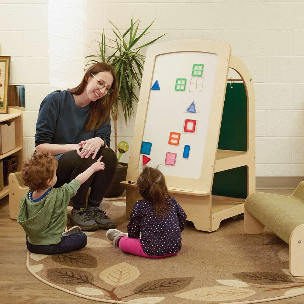 Seoras Birch Early Learning Center - 45.25"H x 25"W x 23"D