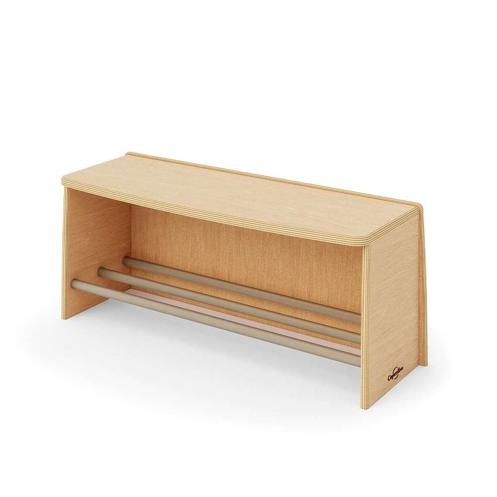 Seoras Cubby End Unit for 2 Students - 12.25"H x 30"W x 10.5"D