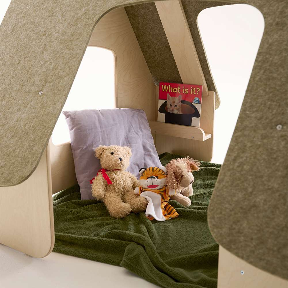 Seoras Birch Cozy Space House - 40.25"H x 47.25"W x 43.75"D