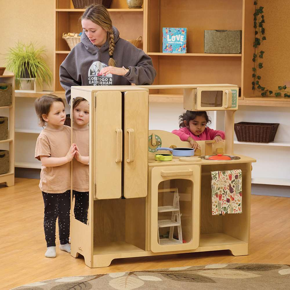 Seoras Kitchen Combo - Preschool - 41.75"H x 42.5"W x 16.5"D