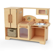 Seoras Kitchen Combo with Softouch Storage Bin - Toddler - 32.75"H x 44.5"W x 18"D