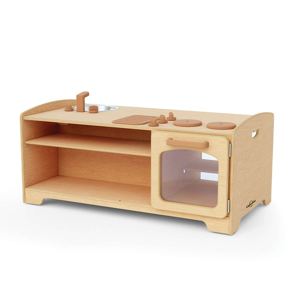 Seoras Kitchen Island -  Toddler - 25.5"H x 47"W x 26"D
