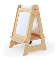 Seoras Birch Double Sided Painting Easel - 44.25"H x 29.25"W x 26.25"D