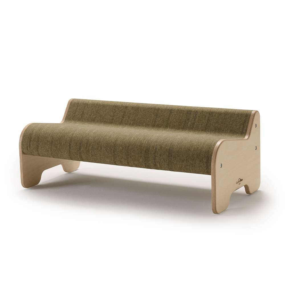 Seoras Softouch Bench - Moss - 11.5"H x 31.5"W x 15"D