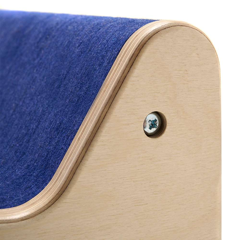 Seoras Softouch Chair - Indigo - 11.5"H x 13.75"W x 15"D