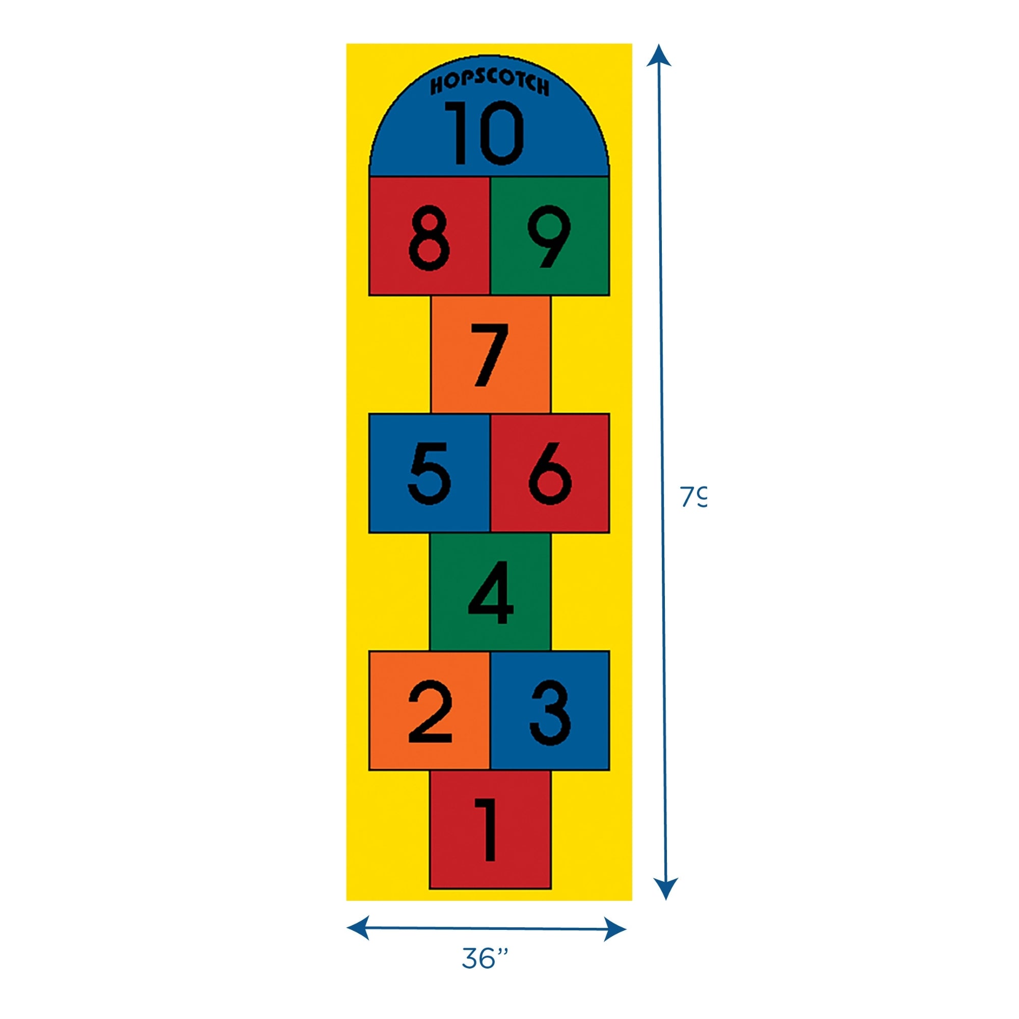 Hopscotch Play Carpet