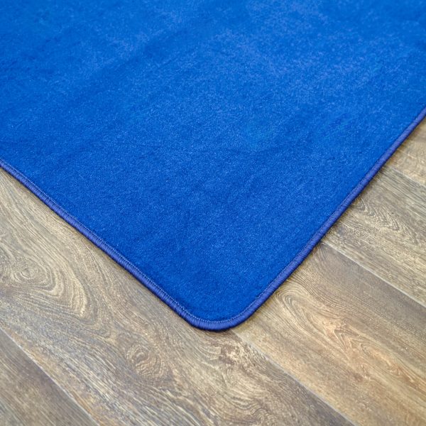 Blue Solid - Rectangle Small