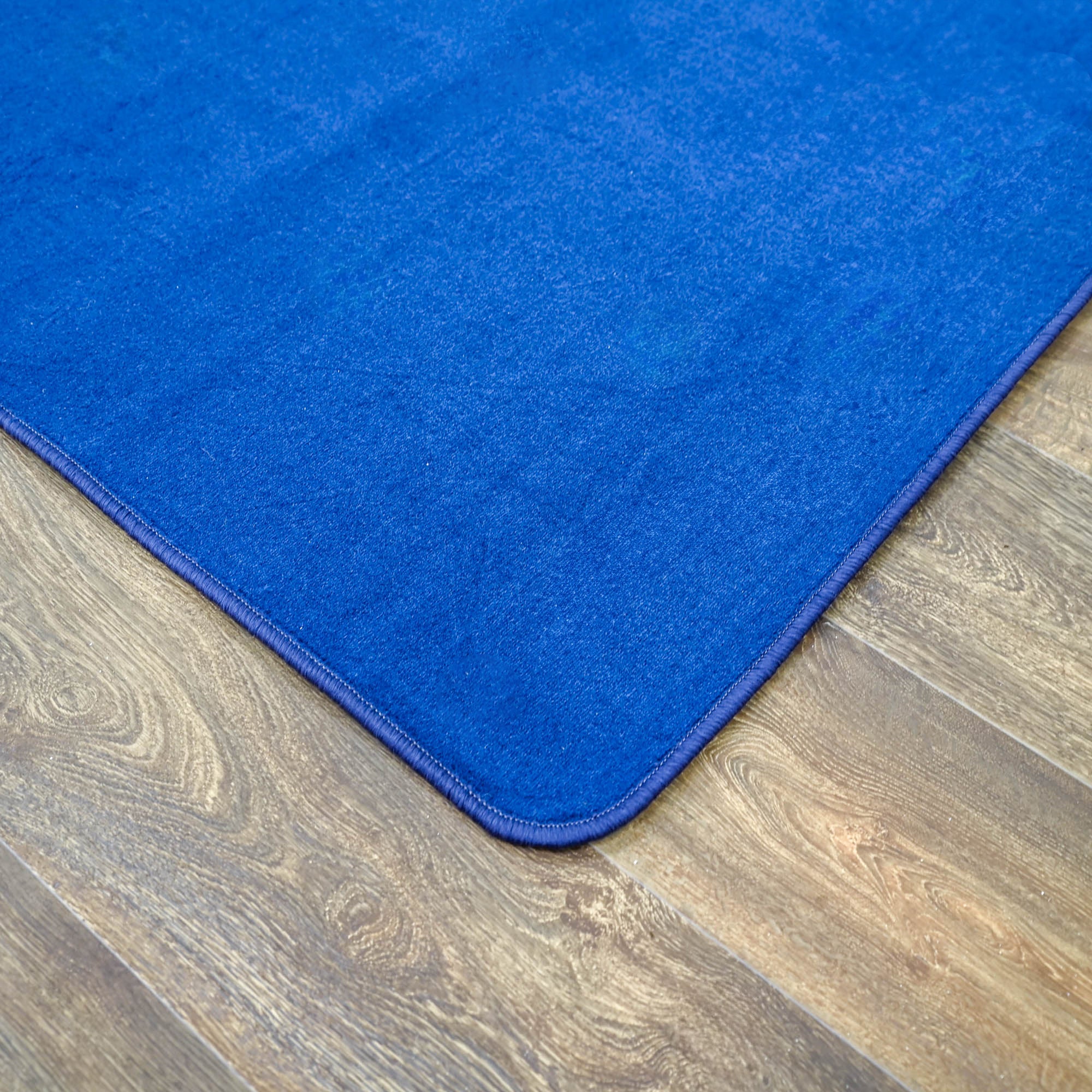Blue Solid - Rectangle Small